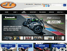 Tablet Screenshot of jtmotorsports.net